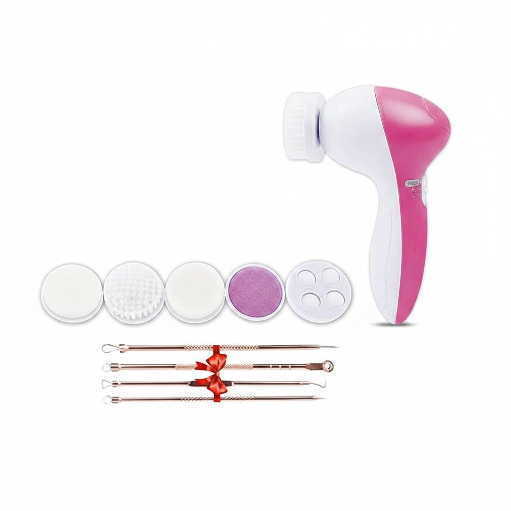 5 in 1 deep cleaning facial brush