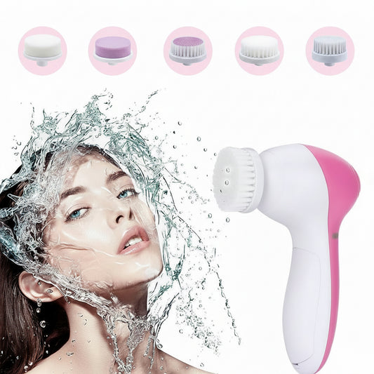 5 in 1 deep cleaning facial brush